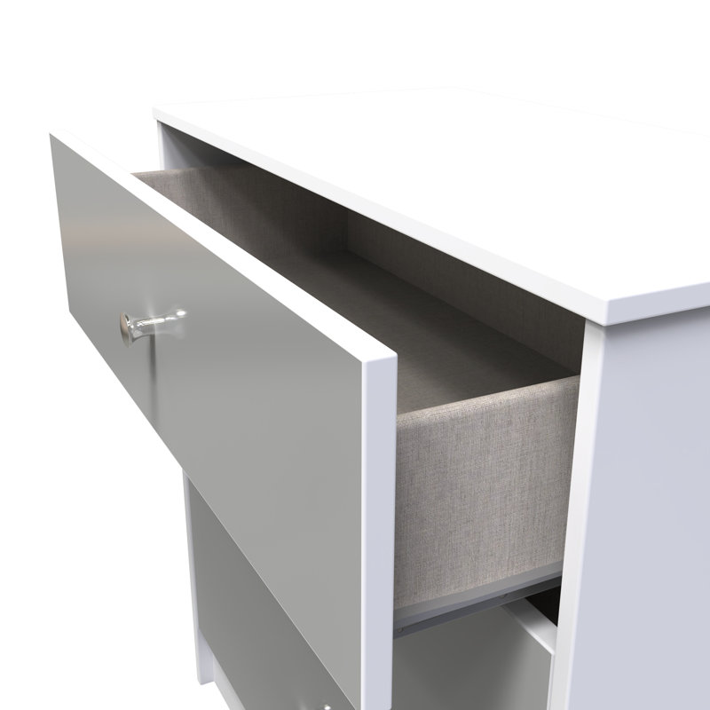 Fully Assembled Rewis 3 - Drawer Chest of Drawers