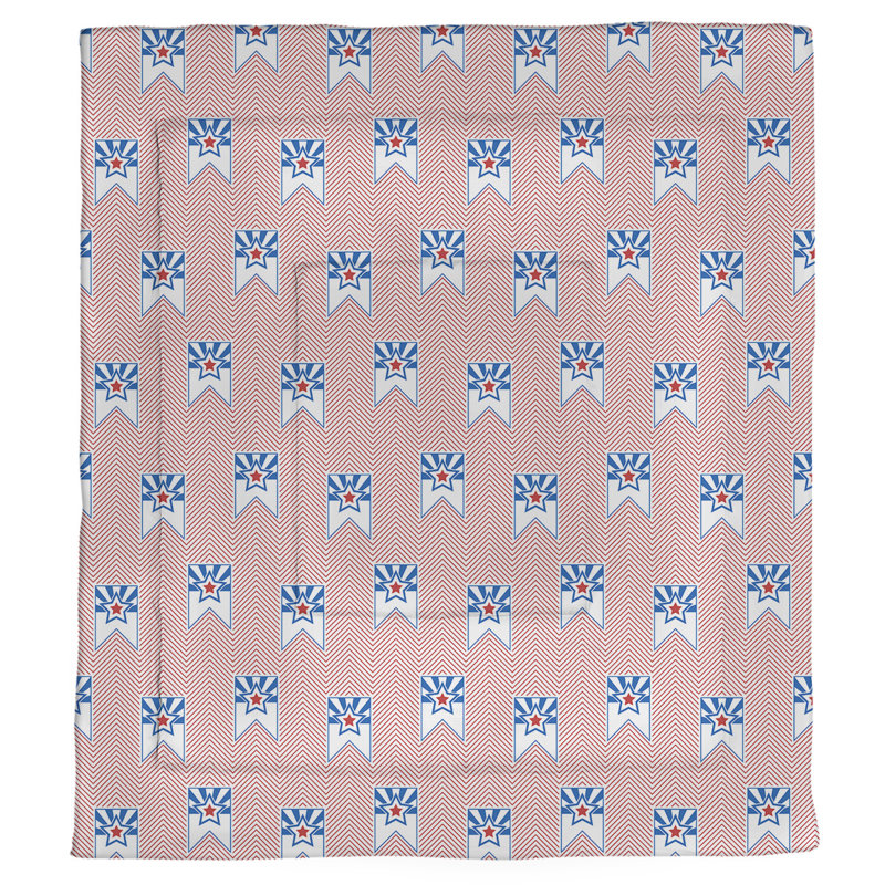 Modern & Contemporary Polyester Baffle Box Stitch Comforter, King Comforter