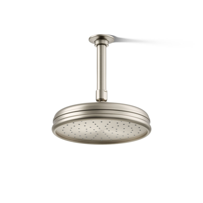 8" Round Rainhead, 1.75 GPM, Vibrant Brushed Nickel