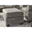 Shandon Fabric Upholstered Nailhead Ottoman-1182604959