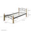Wainfleet Bed Frame-1211645703-1222747743