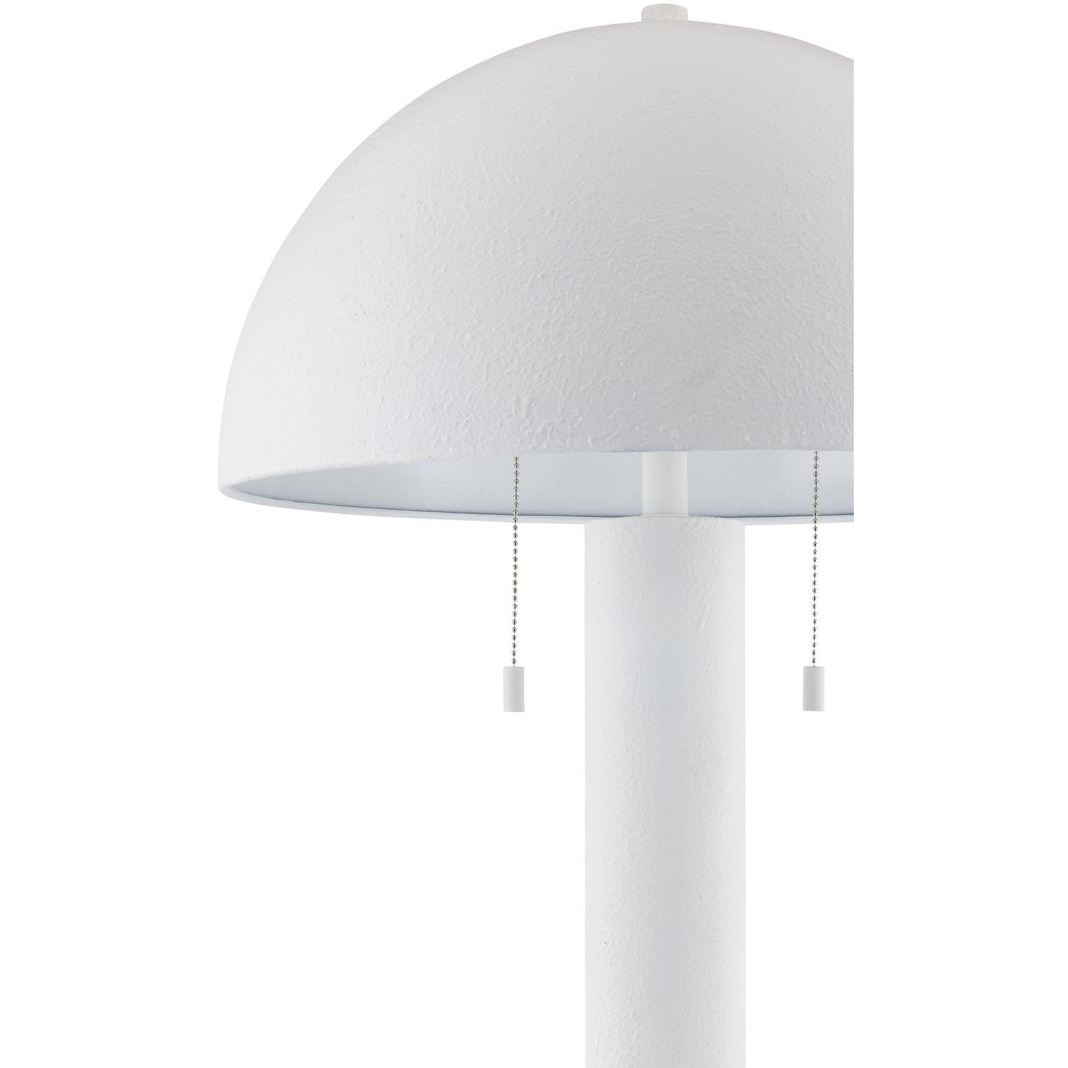 65" Floor Lamp, White