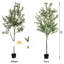 Arbre artificiel 72 po en pot