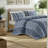 Modern Bedding Sets, 100 Cotton Full Queen Striped Comforter for Home