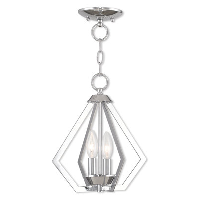 Luminaire suspendu géométrique 2 lumières Buckeys