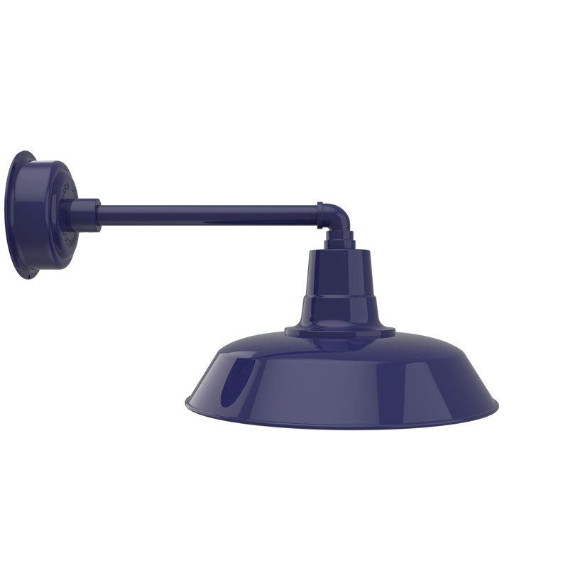 Haleigh LED Wall Light, Cobalt Blue, 10.38" H x 16" W x 24.5" D