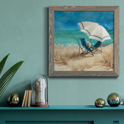 Weather II - Peinture sur toile encadrée