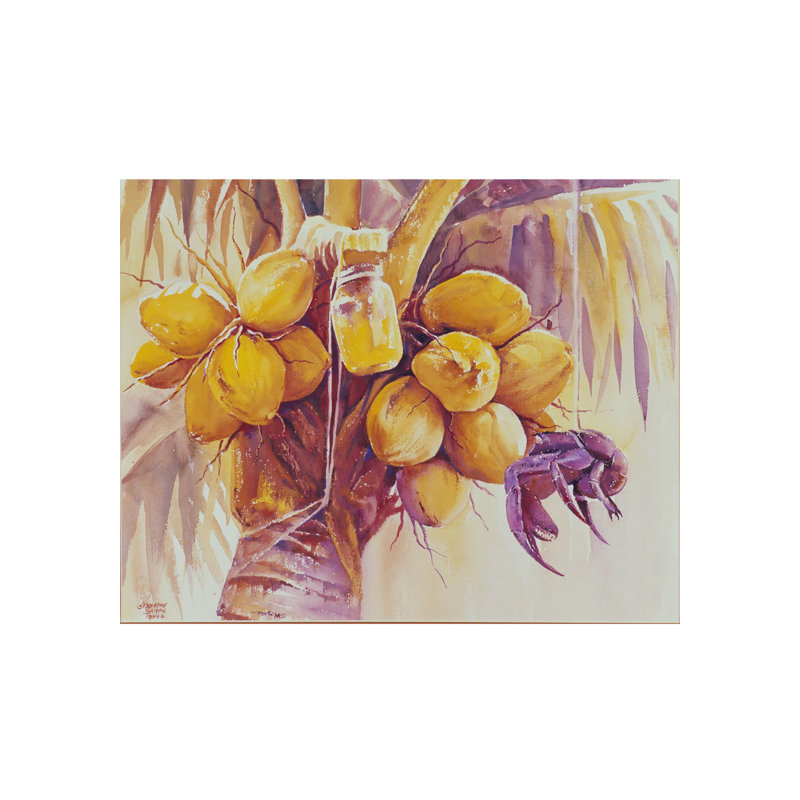Coconuts by Chen Xiaoping - Single Picture Frame Print
