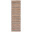 Tapis à motif géométrique en jute et en coton tissé à plat de couleur naturelle Iffat-1983058171