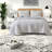 Aqua Full Queen Cotton Quilt Bedding Sets, Reversible Bedroom Comfort
