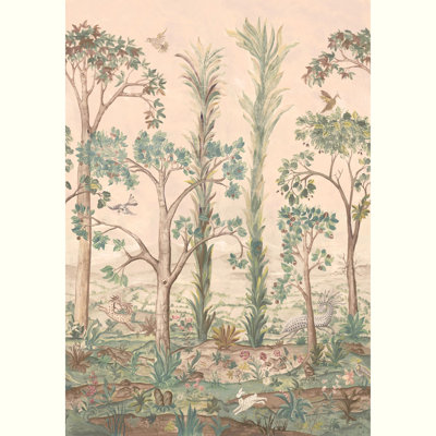 Kit Kemp Floral Non-Woven Roll