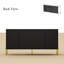 4-Door 1-Drawer Cabinet With Modern Style-1654518149