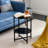 Chic And Durable Tempered Glass End Table Set