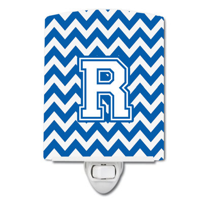 Chevron Ceramic Night Light