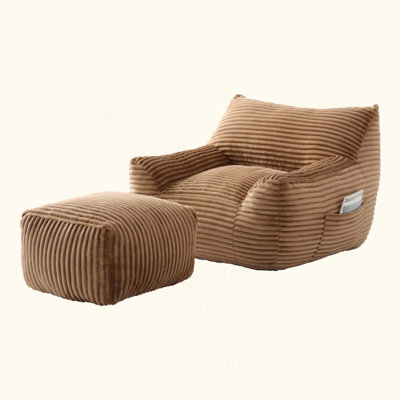 Fauteuil à billes pour adultes, très grand canapé-lit confortable pour chambre à coucher et dortoir
