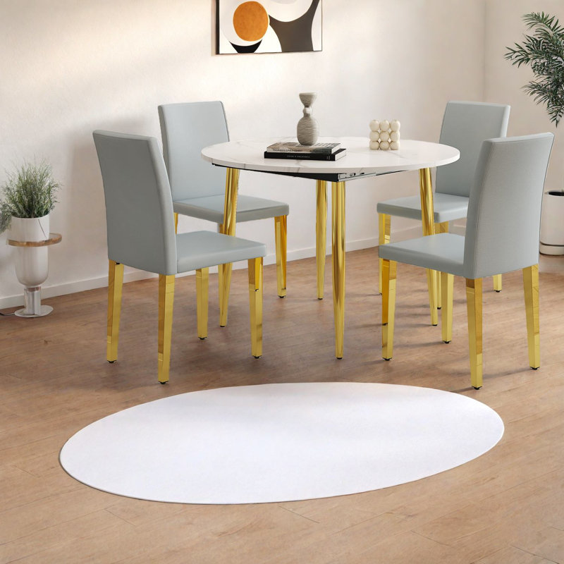 Extendable Dining Table Sets(must Include Both Table And Chair), Mdf Modern Home