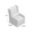 Laurence 28" Wide Linen Swivel Wingback Chair-797984719