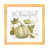 Toile avec cadre en bois beige