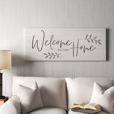 Bienvenue dans notre maison