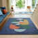 Brinlie Geometric Wool Hand Tufted Area Rug
