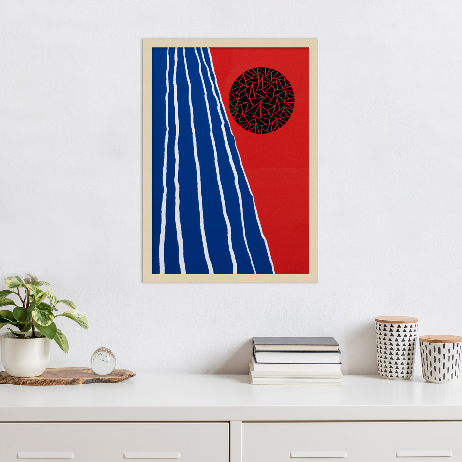 Orbis Factor by Alex Dunn, Brown, 25" H x 18" W x 1" D