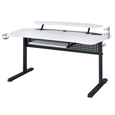 Ahad Writing Desk with Power Outlet