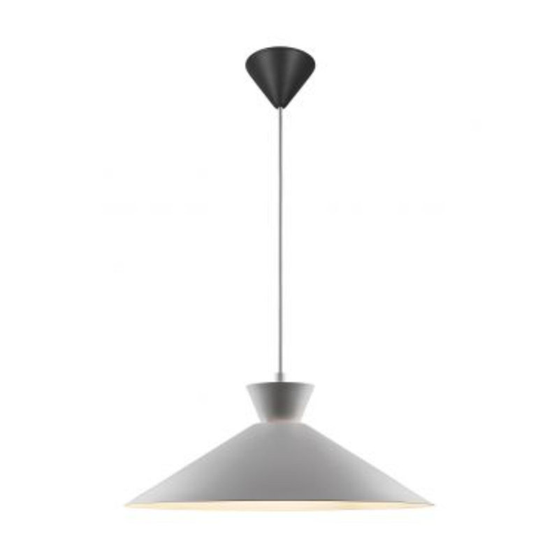 1 - Light Cone Pendant, Grey