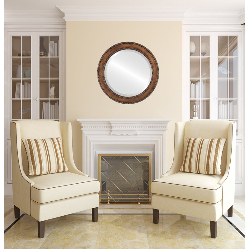 Minerva Round Mirror, 27" x 27"