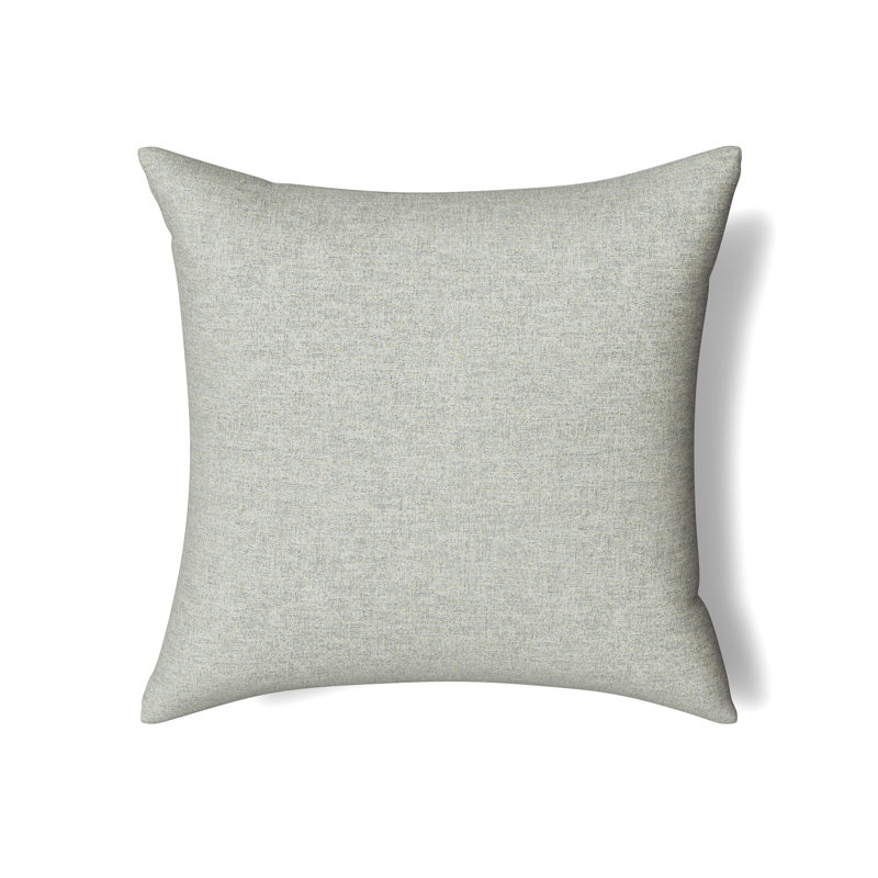 Isla Square Pillow Cover & Insert, Slate