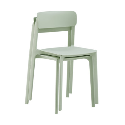Chaise d'appoint de patio empilable Vowa
