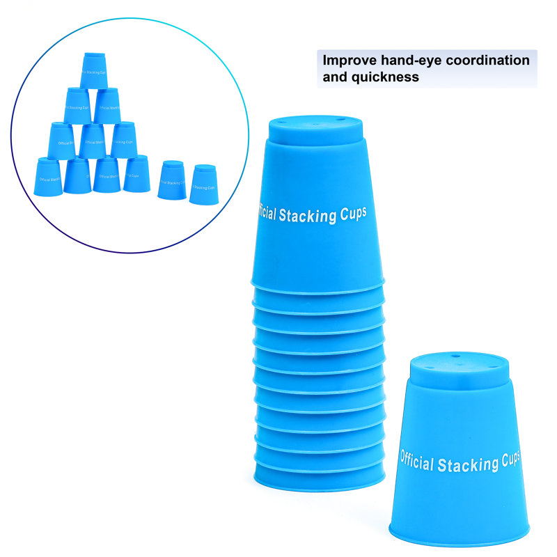 Trademark Innovations 1 Player Plastic Stacking Game