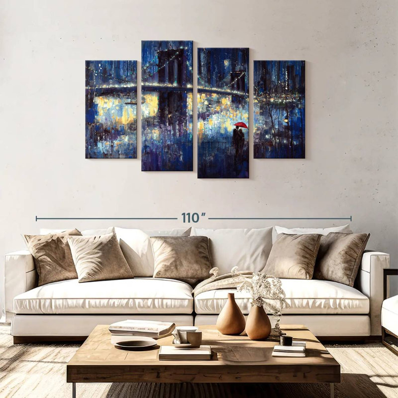 Tergel Evening Romance, 48" H x 75" W