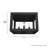 Squire Manor 4 - Light 12'' Lantern Square / Rectangle Flush Mount-56775426