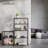 4-Tier Adjustable Wire Shelving Unit, Black Metal Storage Rack for Garage, Basement, Laundry Room & Utility Storage