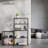 5-Tier Adjustable Wire Shelving Unit with Wheels, Black Metal Storage Rack for Garage, Pantry, Basement & Utility Storage