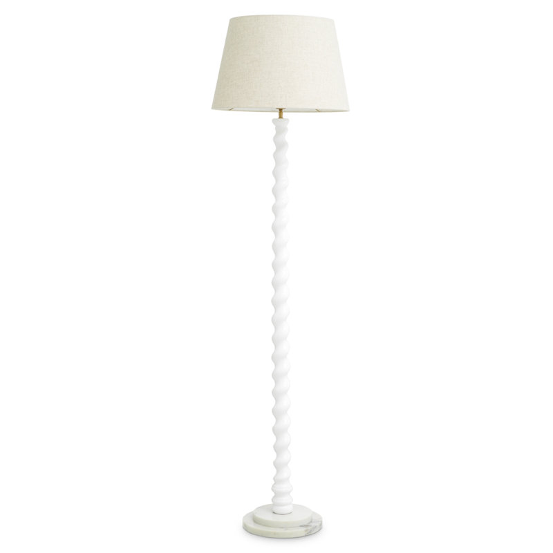 Massimo Floor Lamp, White