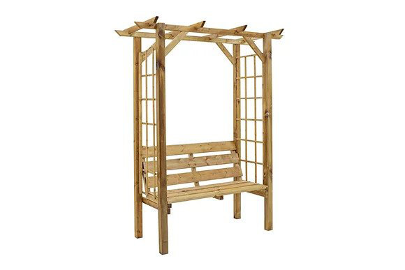 Ullery Solid Wood Pergola