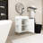 Nesochi 22 " W Freestanding Standard 1 Single Vanity Bathroom Vanity With Ceramic Top