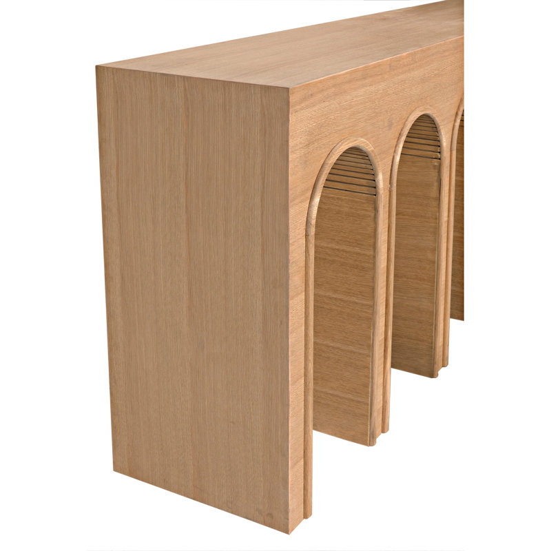 Console en bois massif 68,5 po Enzo