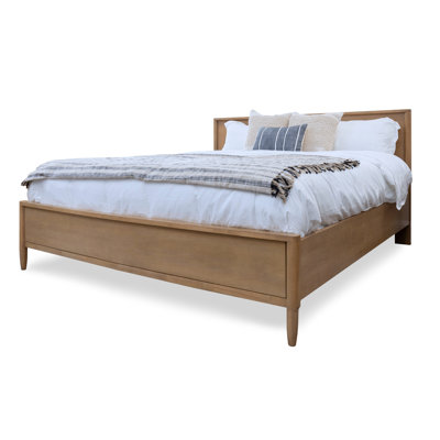 Chatham - Solid Wood Bed - King - Warm Maple Finish