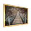 Mystic Bridge in Turquoise River - reproduction d'art sur toile-1031891427-1031891430