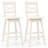 Deshanay Swivel Solid Wood Counter Stool-2120188317