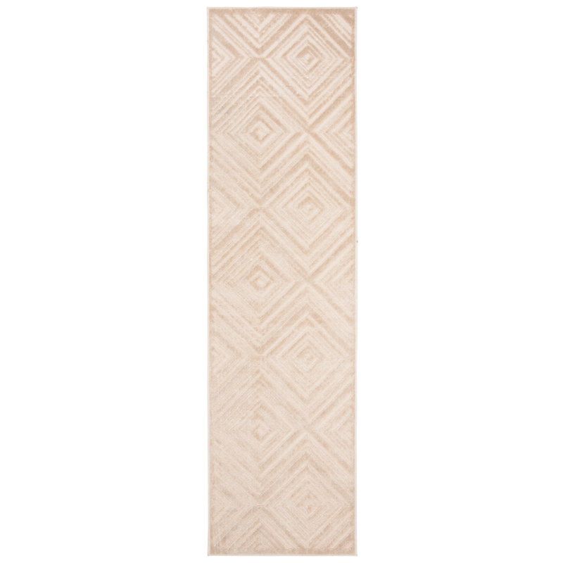 Paolini Cream Area Rug, Runner 2'2" x 8'
