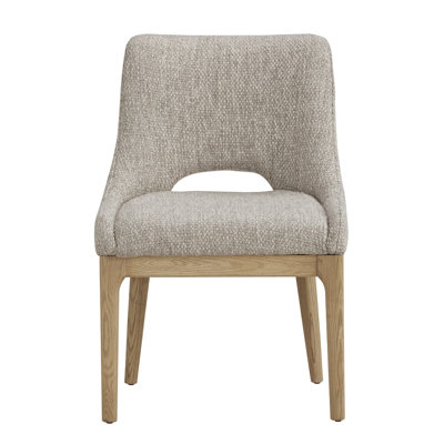 Cove Upholstred Wood Dining Chair Frothed LattePerformance Fabric