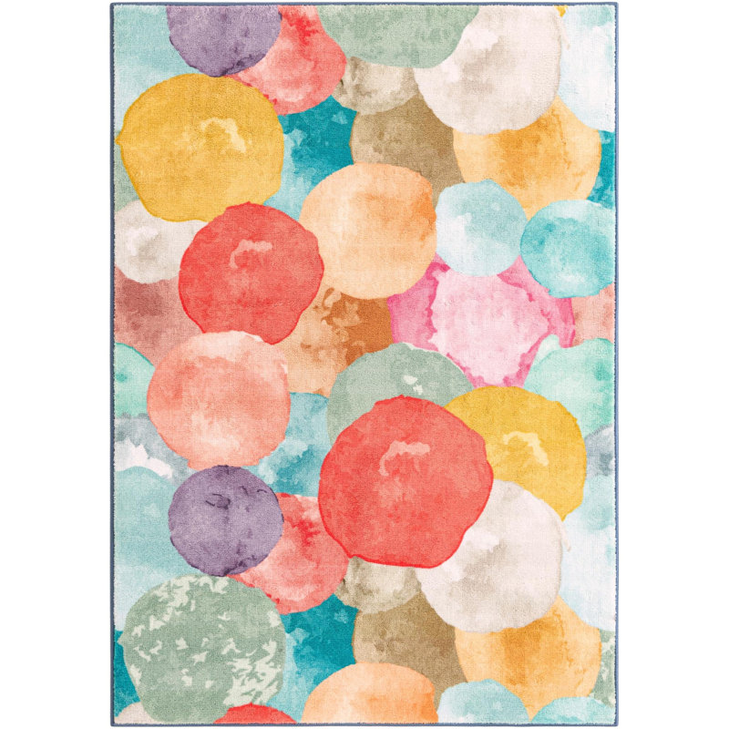 Rumi Tendria Rug, Rectangle 4'4" x 6'1", Multi