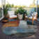 Machine Washable Indoor/Outdoor Chayden ACN1100 Copper Rug