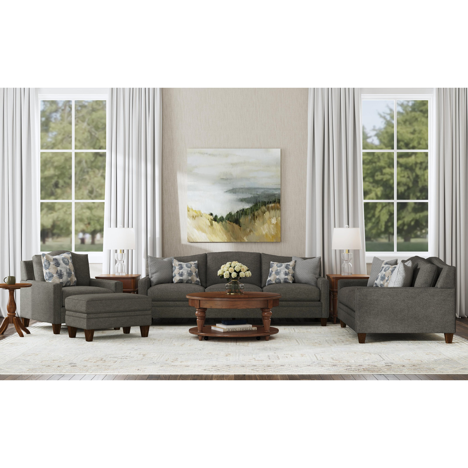 Riverstone Chairside End Table