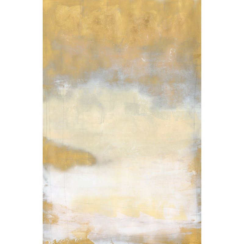 Gold Bar 1 Print by Harris, Maeve, Gold Framed, 44" H x 29" W