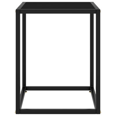 Filadelfio Glass Top Frame End Table