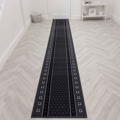Runner Geometric Area Rug